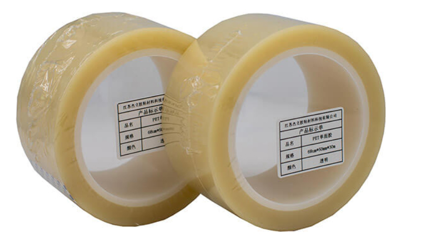 Uporaba PET enostranskega traku